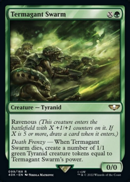 Termagant Swarm ~ Commander: Warhammer 40,000 [ NM ] [ Magic MTG ]