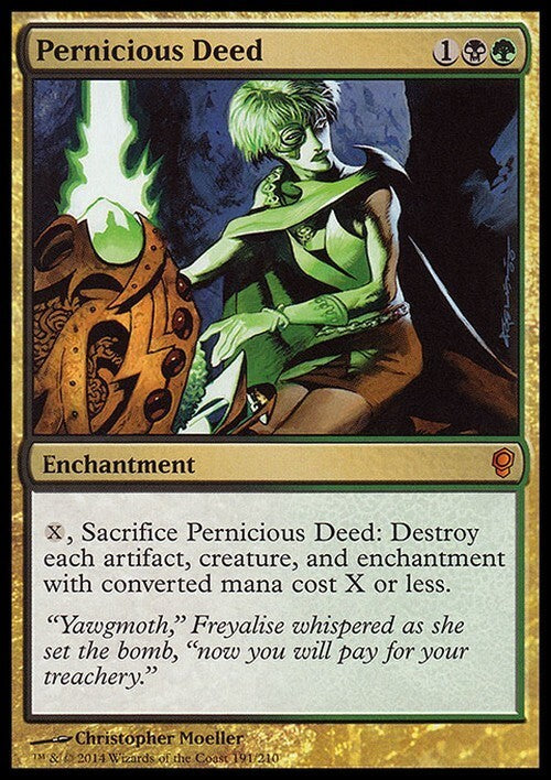 Pernicious Deed ~ Conspiracy 1 [ EX ] [ Magic MTG ]