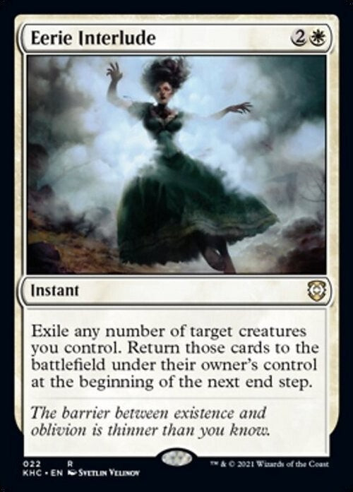 Eerie Interlude ~ Commander: Kaldheim [ NM ] [ Magic MTG ]