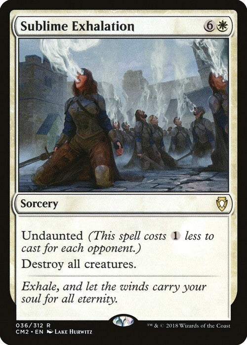 Sublime Exhalation ~ Commander Anthology 2 [ EX ] [ Magic MTG ]
