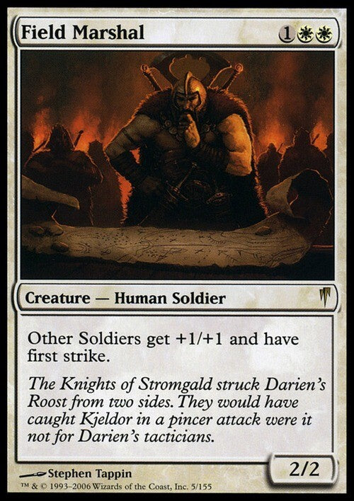Field Marshal ~ Coldsnap [ EX ] [ Magic MTG ]