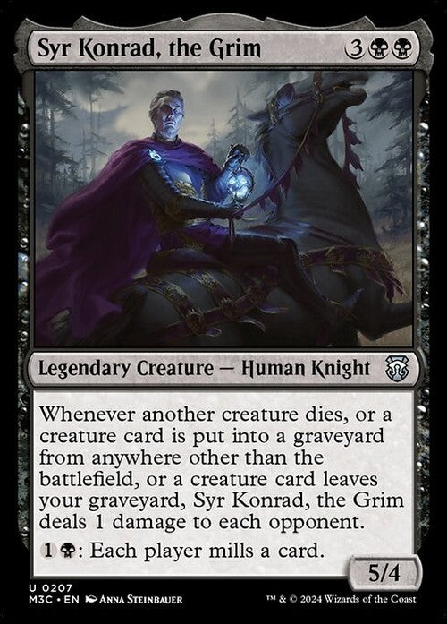 Syr Konrad, the Grim ~ Commander: Modern Horizons 3 [ NM ] [ Magic MTG ]