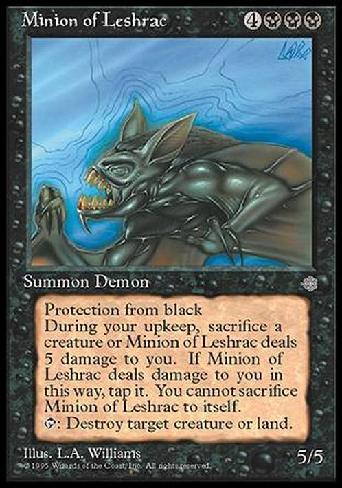 Minion of Leshrac ~ Ice Age [ EX ] [ Magic MTG ]