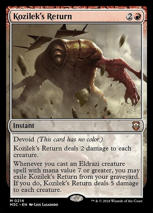 Kozilek's Return ~ Commander: Modern Horizons 3 [ NM ] [ Magic MTG ]