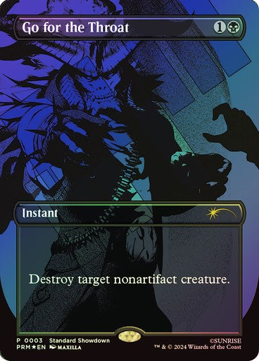 FOIL Go for the Throat ~ Store Championship Promos [ NM ] [ Magic MTG ]