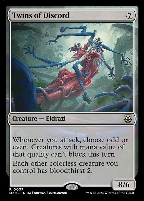 Twins of Discord ~ Commander: Modern Horizons 3 [ NM ] [ Magic MTG ]
