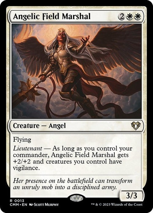 Angelic Field Marshal ~ Commander Masters [ NM ] [ Magic MTG ]
