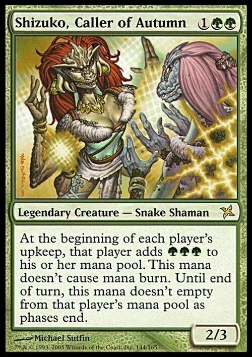 Shizuko, Caller of Autumn ~ Betrayers of Kamigawa [ EX+ ] [ Magic MTG ]