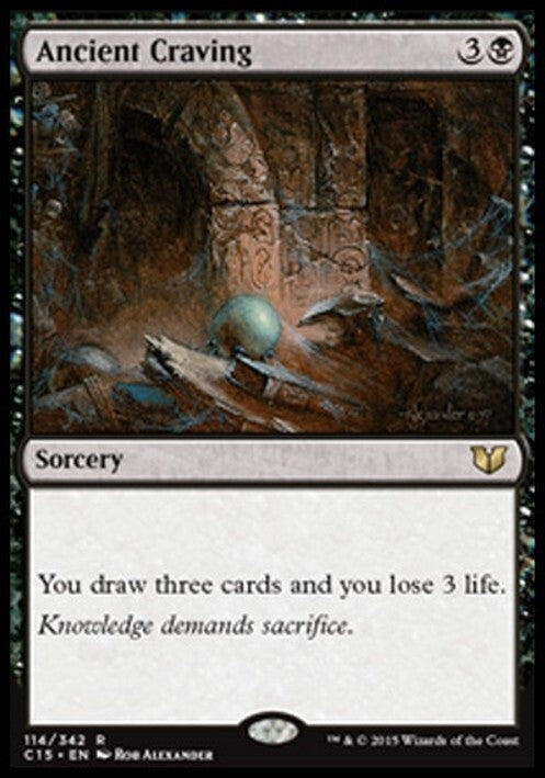 Ancient Craving ~ Commander 2015 [ EX ] [ Magic MTG ]