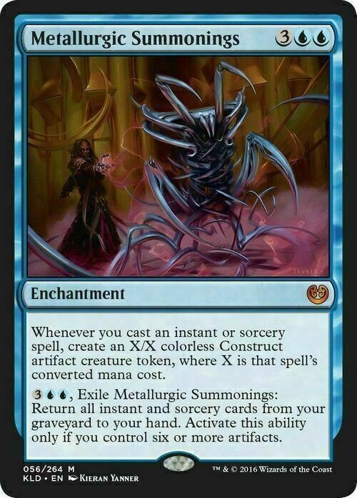 Metallurgic Summonings ~ Kaladesh [ EX ] [ Magic MTG ]