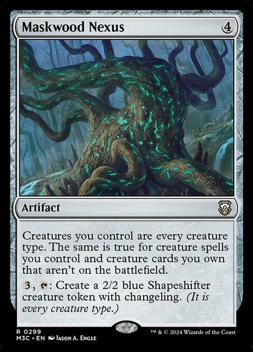 Maskwood Nexus ~ Commander: Modern Horizons 3 [ NM ] [ Magic MTG ]