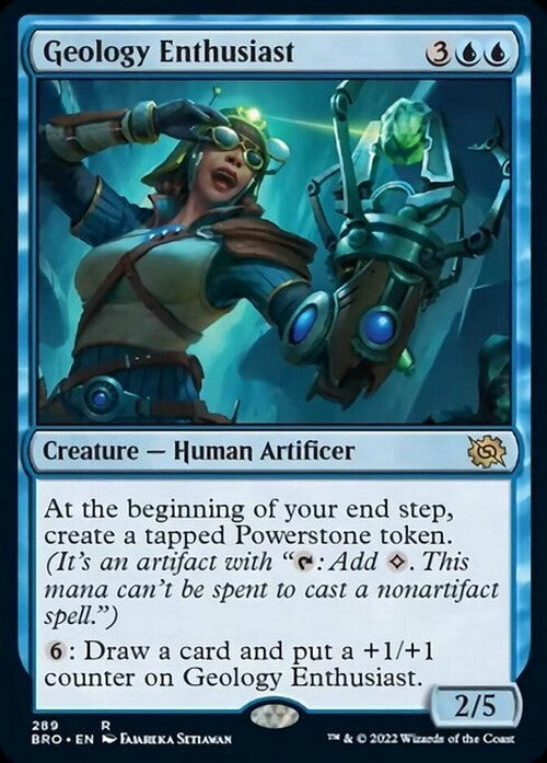 Geology Enthusiast ~ The Brothers' War [ NM ] [ Magic MTG ]