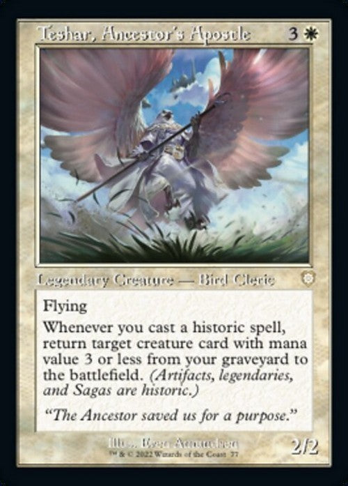 Teshar, Ancestor's Apostle ~ Commander: The Brothers' War [ NM ] [ Magic MTG ]