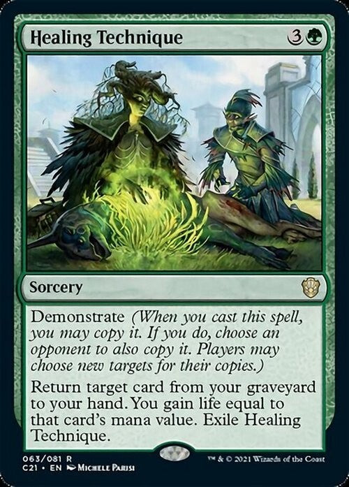 Healing Technique ~ Commander: Strixhaven [ NM ] [ Magic MTG ]