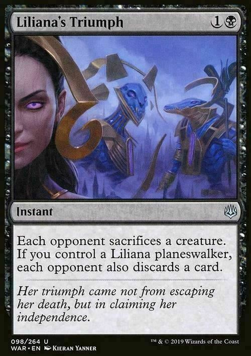 Liliana's Triumph ~ War of the Spark [ NM ] [ Magic MTG ]