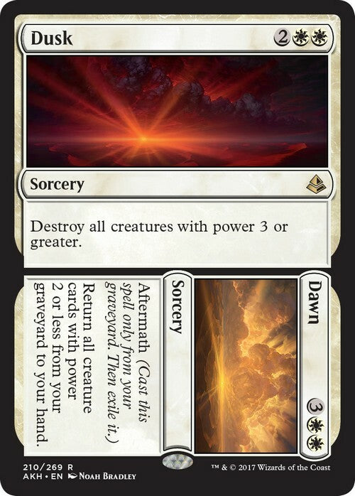 Dusk // Dawn ~ Amonkhet [ EX ] [ Magic MTG ]