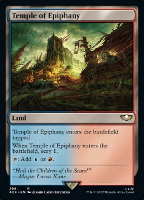 Temple of Epiphany ~ Commander: Warhammer 40,000 [ NM ] [ Magic MTG ]
