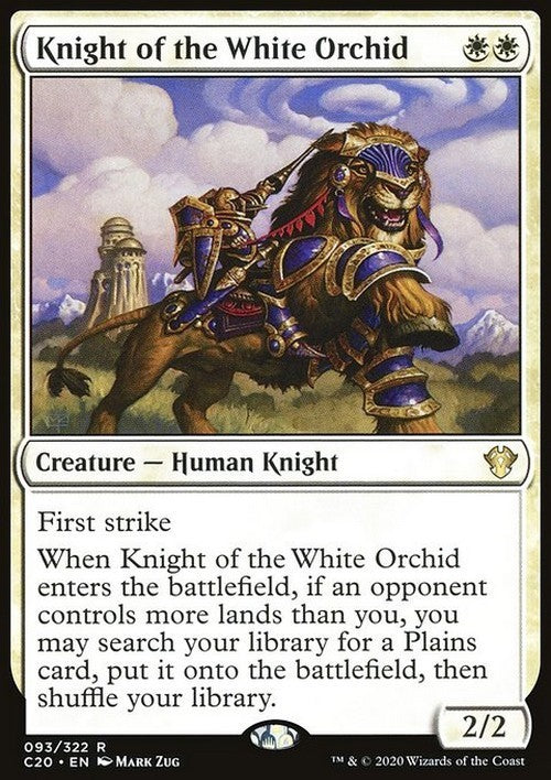 Knight of the White Orchid ~ Commander: Ikoria [ NM ] [ Magic MTG ]