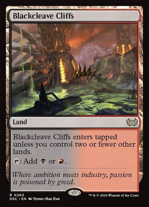 Blackcleave Cliffs ~ Commander: Duskmourn [ NM ] [ Magic MTG ]