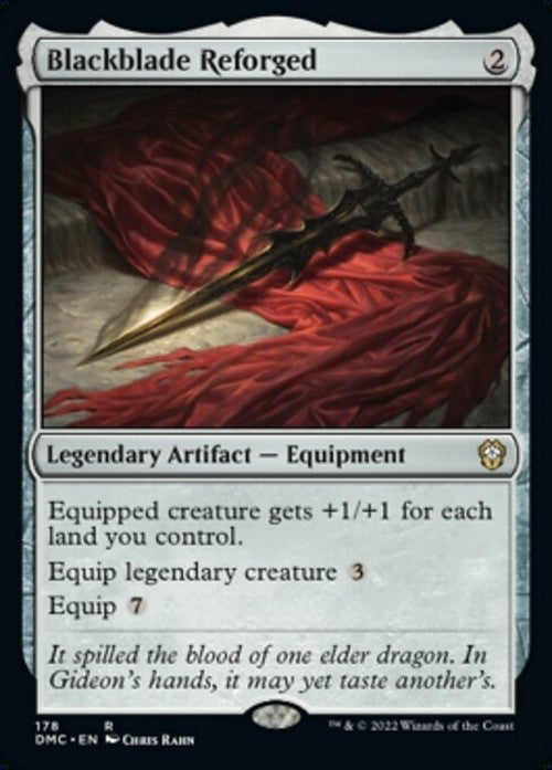 Blackblade Reforged ~ Commander: Dominaria United [ NM ] [ Magic MTG ]