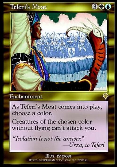 Teferi's Moat ~ Invasion [ EX ] [ Magic MTG ]