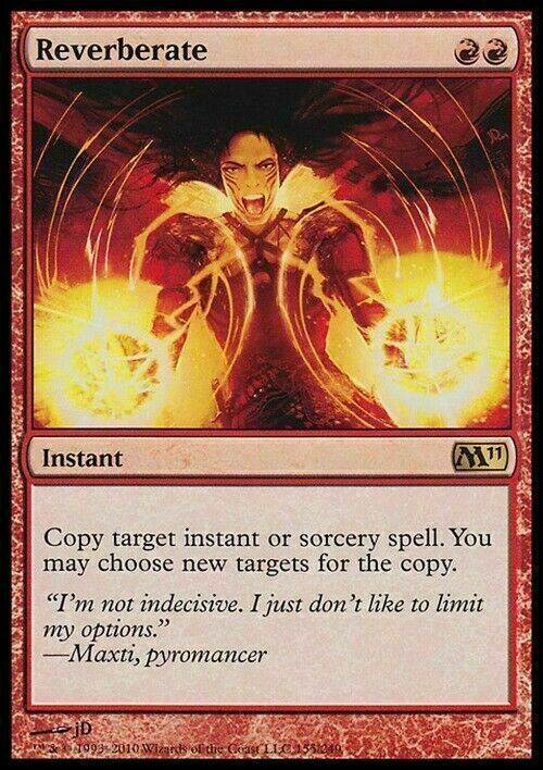 Reverberate ~ Magic 2011 [ EX ] [ Magic MTG ]