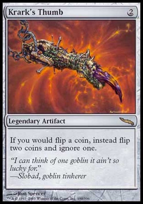 Krark's Thumb ~ Mirrodin [ EX ] [ Magic MTG ]