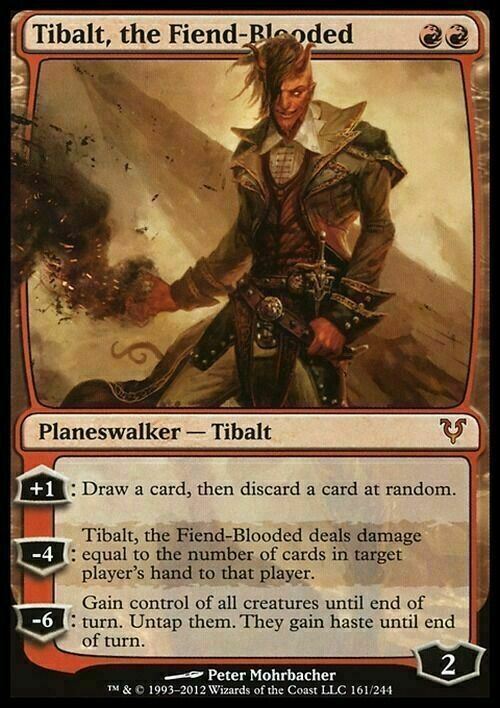 Tibalt, the Fiend-Blooded ~ Avacyn Restored [ EX ] [ Magic MTG ]