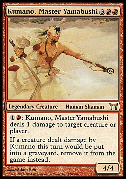 Kumano, Master Yamabushi ~ Champions of Kamigawa [ EX ] [ Magic MTG ]