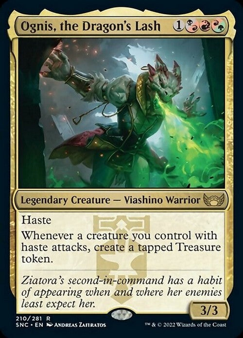 Ognis, the Dragon's Lash ~ Streets of New Capenna [ NM ] [ Magic MTG ]