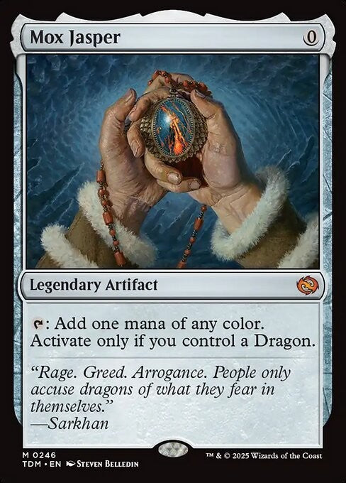 Mox Jasper ~ Tarkir: Dragonstorm [ NM ] [ Magic MTG ]
