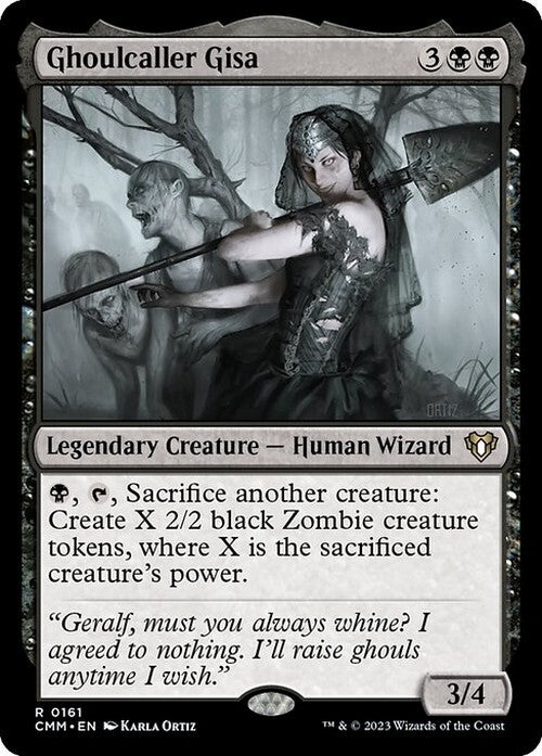 Ghoulcaller Gisa ~ Commander Masters [ NM ] [ Magic MTG ]