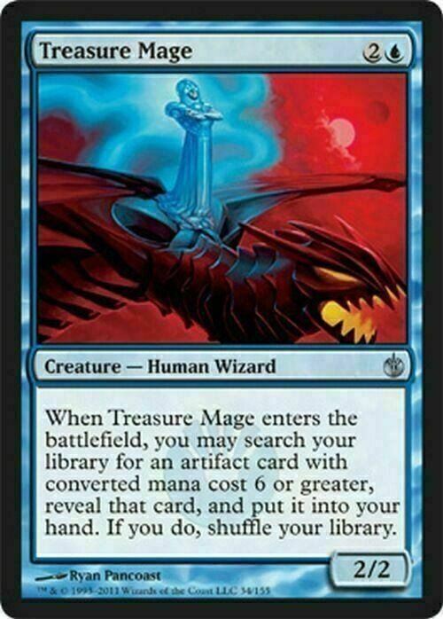Treasure Mage ~ Mirrodin Besieged [ EX ] [ Magic MTG ]