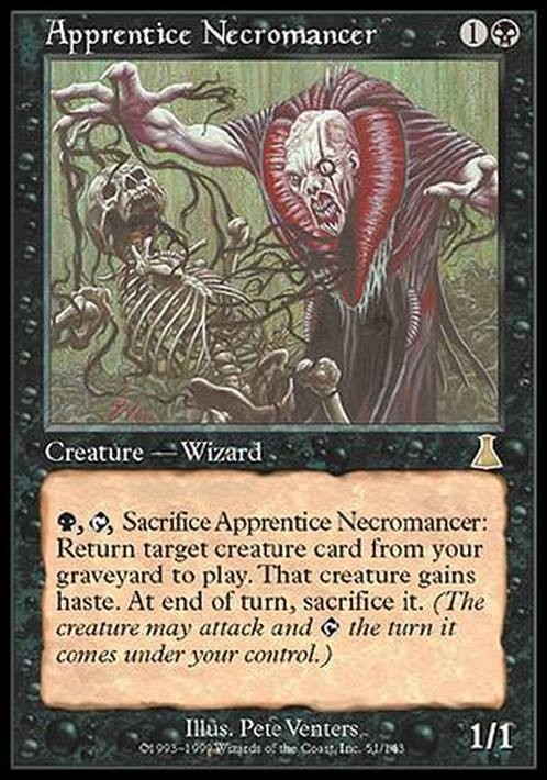 Apprentice Necromancer ~ Urza's Destiny [ EX ] [ Magic MTG ]