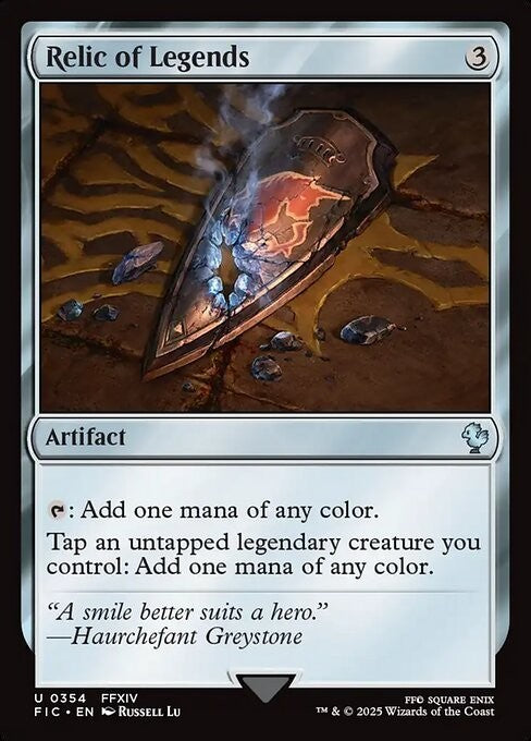 Relic of Legends ~ Commander: Final Fantasy [ NM ] [ Magic MTG ]