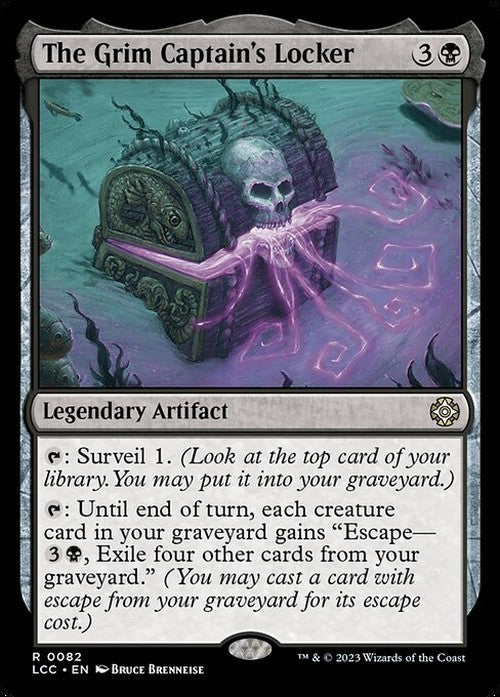 The Grim Captain's Locker ~ Commander: The Lost Caverns of Ixalan [ NM ] [ MTG ]