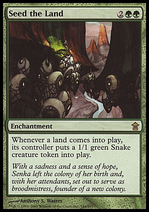 Seed the Land ~ Saviors of Kamigawa [ EX ] [ Magic MTG ]