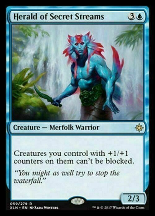 Herald of Secret Streams ~ Ixalan [ EX ] [ Magic MTG ]
