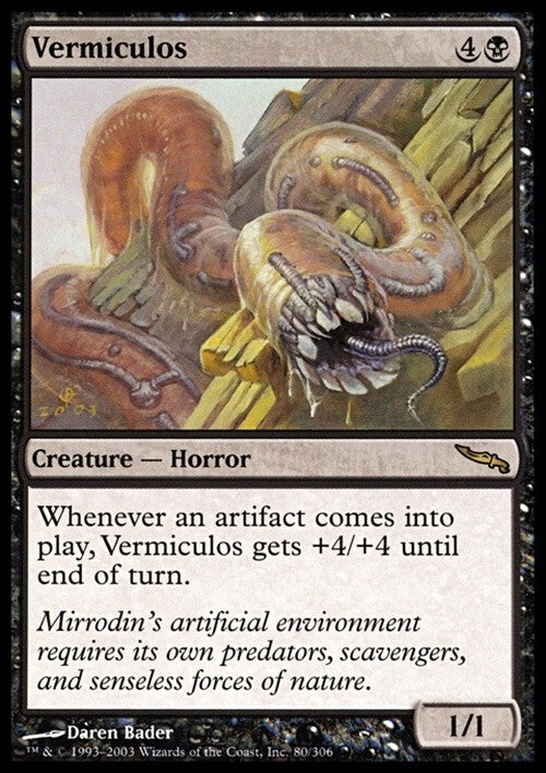 Vermiculos ~ Mirrodin [ EX ] [ Magic MTG ]