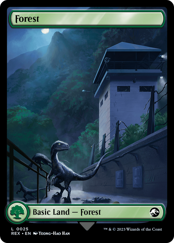 Forest ~ Universes Beyond: Jurassic World [ NM ] [ MTG ]