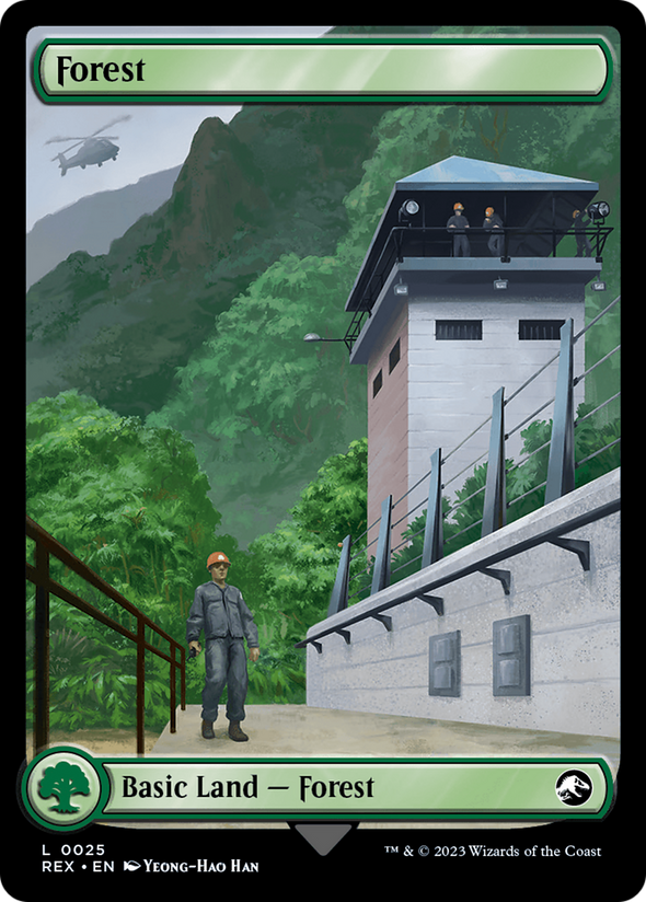 Forest ~ Universes Beyond: Jurassic World [ NM ] [ MTG ]