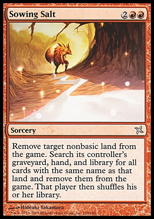 Sowing Salt ~ Betrayers of Kamigawa [ EX ] [ Magic MTG ]