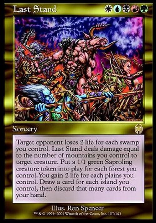 Last Stand ~ Apocalypse [ EX ] [ Magic MTG ]