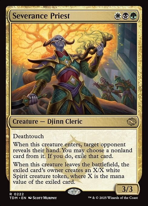 Severance Priest ~ Tarkir: Dragonstorm [ NM ] [ Magic MTG ]
