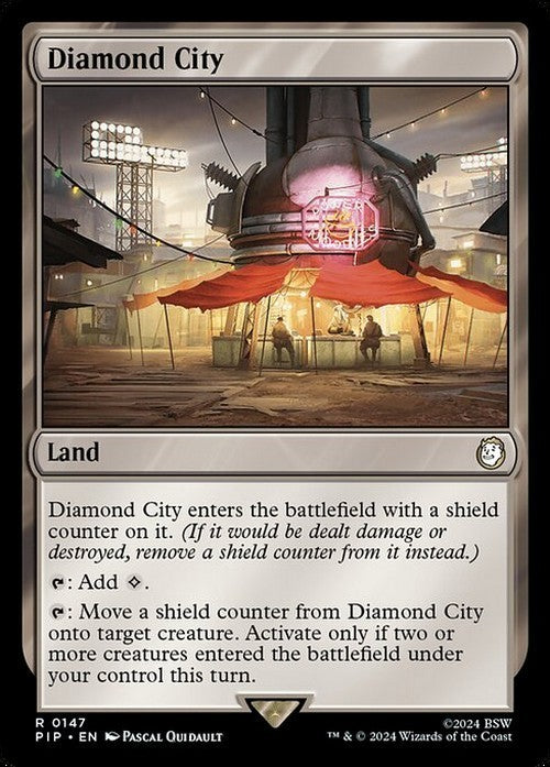 Diamond City ~ Commander: Fallout [ NM ] [ Magic MTG ]