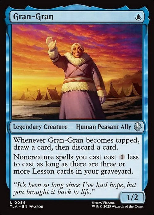 Gran-Gran ~ Avatar: The Last Airbender [ NM ] [ Magic MTG ]