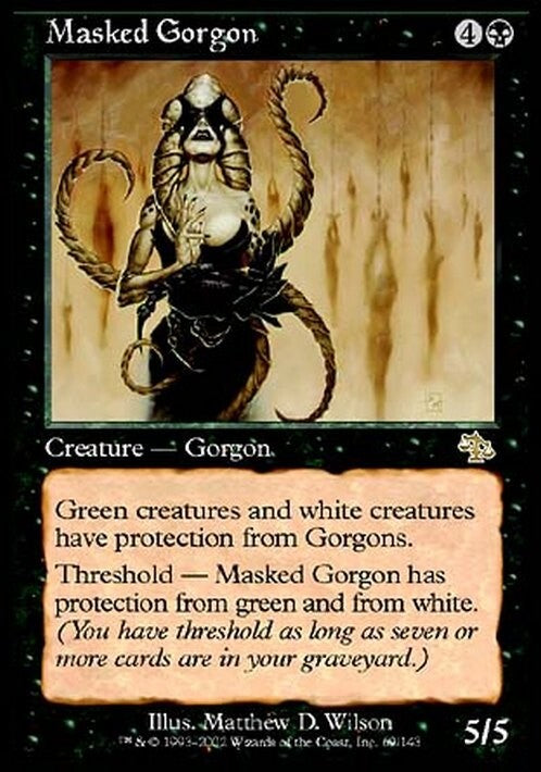 Masked Gorgon ~ Judgment [ EX ] [ Magic MTG ]