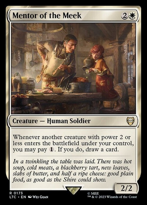 Mentor of the Meek ~ Commander: Lord of the Rings [ NM ] [ Magic MTG ]