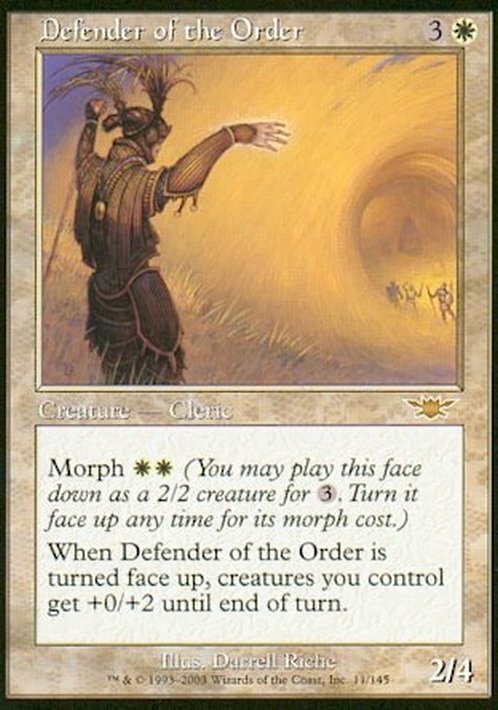 Defender of the Order ~ Legions [ EX ] [ Magic MTG ]