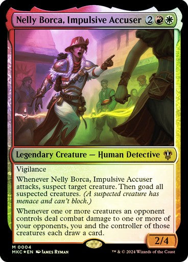 FOIL Nelly Borca, Impulsive Accuser ~ Commander: Murders at Karlov Manor [ NM ]